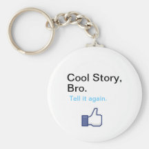 Kall berättelse Bro Keychain Nyckelringar