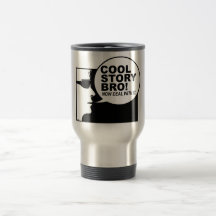Kall berättelsebro kaffe mugg