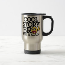 Kall berättelsebro kaffe mugg