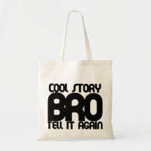 Kall berättelsebro tote bag