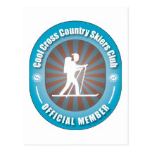 Kall cross country Skiersklubb Vykort