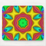 Kall dekorativ fractalmousepad musmatta