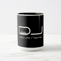 Kall DJ rånar Kaffe Kopp