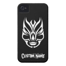 Kall enkel elegant stam- klassikersvartvit iPhone 4 cases
