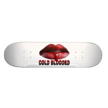 Kall ge första erfarenh läppar skate deck