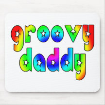 Kall Groovy pappa för fars dag- & höftpapporfödels Musmattor