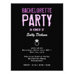 Kall inbjudan för diamantringBachelorette party