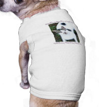 Kall katt (flickan) t-shirt för hundar