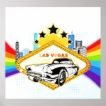 Kall Las Vegas vektoraffisch