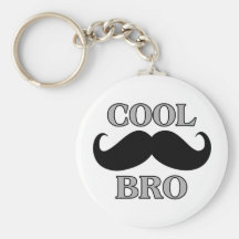Kall mustasch Bro Nyckel Ringar