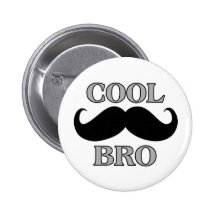 Kall mustasch Bro Pins