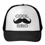Kall mustasch Bro Trucker Kepsar