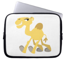 Kall och gullig tecknadkamellaptop sleeve datorskydd