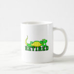Kall pensionalligator mugg