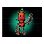 Kall robotSam vykort vykort