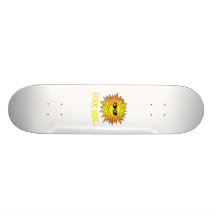 Kall solSkateboard