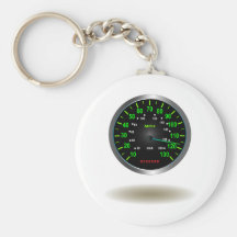 Kall SpeedometerEmblem Nyckel Ringar