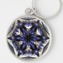 Kall stjärna 1 Keychain Nyckelring