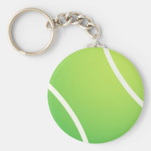 Kall tennisboll för tennislagjerseys nyckel ring