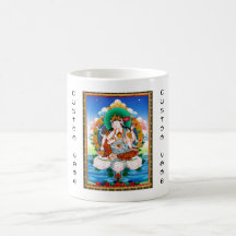 Kall tibetan thangka Cintamanicakra Avalokitesvara Muggar