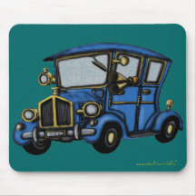 Kall vintage carmousepaddesign mus matta