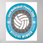 Kall volleybollspelareklubb print