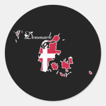 Kalla Danmark Klistermärken