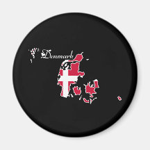 Kalla Danmark Magnet För Kylskåp