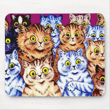 Kalla katter av Louis Wain Musmatta