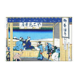 Kalla orientaliska japanska Hokusai Fuji View land Canvasdukar Med Gallerikvalitet