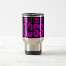Kalla rosa gåvor för chefer: Kallast chef för värl Kaffe Kopp