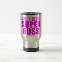 Kalla rosa gåvor för chefer: Toppen chef Kaffe Koppar