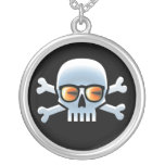 Kalla Skully blått Smycken