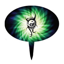 Kalla Yin Yang Cake Pick