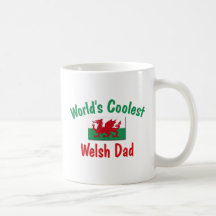 Kallast walesisk pappa kaffe muggar