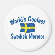 Kallaste svenska Mormor Kylskåpmagneter