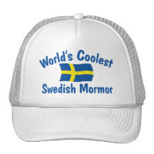 Kallaste svenska Mormor Trucker Kepsar