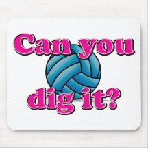 Kan du gräva det? Volleyboll! Musmatta