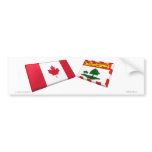 Kanada & den Prince Edward Island flagga belägger 