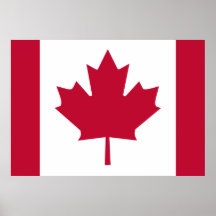 Kanada flagga affischer