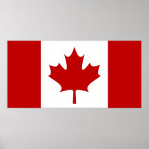 Kanada flaggaaffisch