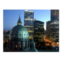 Kanada Quebec, Montreal. I stadens centrum Montrea Vykort