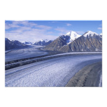 Kanada Yukon territorium, Kluane medborgarePark. Konstfoto