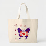 Kanadensisk Divafjäril Tote Bag