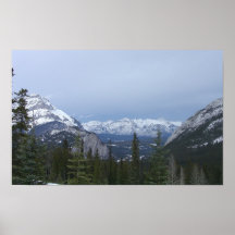 Kanadensisk rocky mountains 1 print