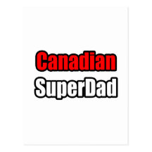Kanadensiska SuperDad Vykort