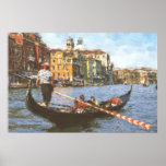 Kanal för vattenfärgVenedig tusen dollar Print