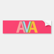 Känd design - AVA Bildekaler