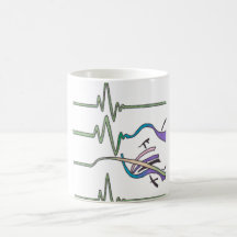 kandinsky hjärtatakt kaffe kopp