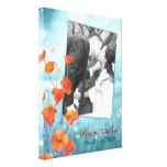 Kanfas för BridalHeaven blom- bröllopfoto (11x14) Sträckta Canvas Tryck